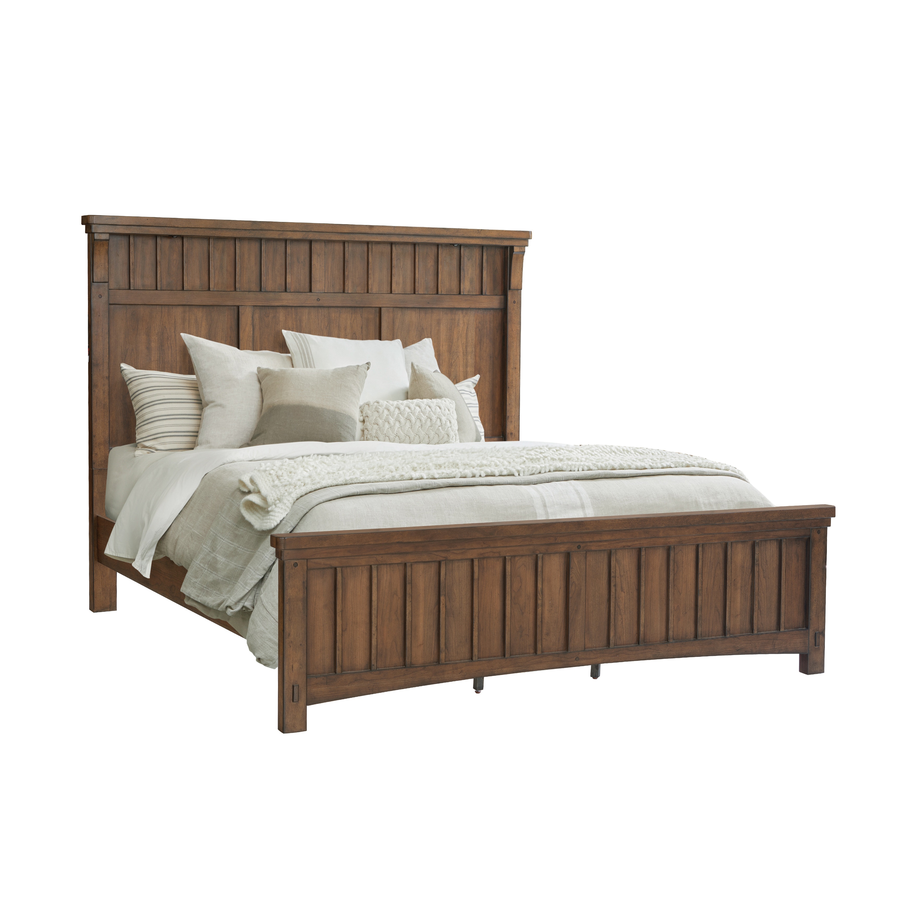 SLF Bedroom Seneca Queen/King Panel Bed Set of Side Rails